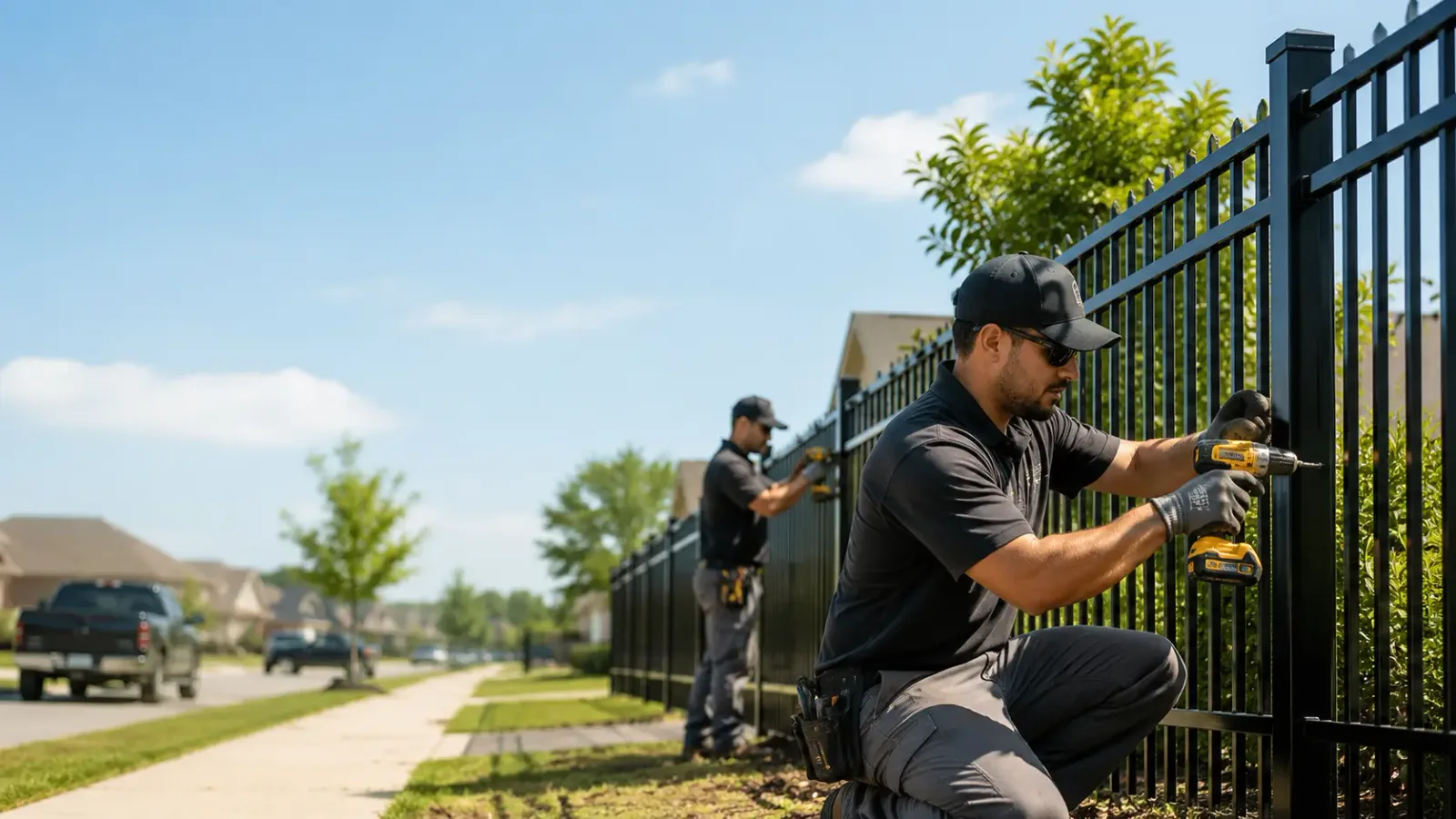 Metal Fence Installation in Virginia